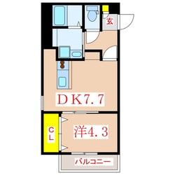 クラウンステージの物件間取画像